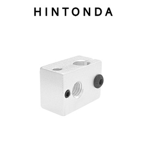 Bloque de calentamiento para impresora 3D HINTONDA, aleación de aluminio 6061, mecanizado CNC para Prusa Mk3s E3D V6 Hot End - Product Image 5