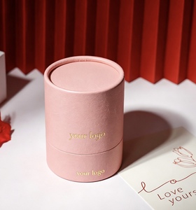 Custom Luxury Kraft <b>Paper</b> Tube <b>Packaging</b> with EVA Liner for Tea Coffee Cosmetics Perfume Jewelry - Product Image 4