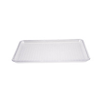 Couverture de dôme en plastique transparent pour boulangerie d'hôtel, couverture alimentaire pour pain, grande couverture rectangulaire en polycarbonate pour aliments