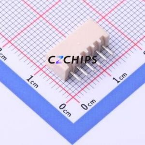 HC-PH-6A-M Wire-to-Board Pin Header Through hole Component (THT),P=2mm Connector 1x6P 2mm Through Hole PH - Product Image 2