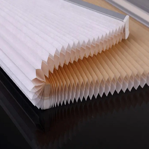 Système motorisé de stores en nid d'abeille électrique crème solaire vénitienne pour chambre bureau facile à encastrer tissu vertical pour hôtels - Product Image 6