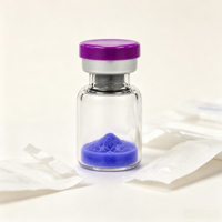 Liste de prix des peptides GHK CU Tripeptide de cuivre 1 Poudre lyophilisée Qualité cosmétique Matière première Marque WAO Modèle C67 2-en-1 Rapide