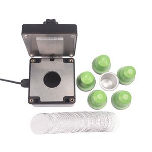 Scelleuse manuelle à capsules <span class=keywords><strong>Nespresso</strong></span> électrique, neuve, en aluminium, pour capsules de boissons, avec système de scellage par feuille - Product Image 3