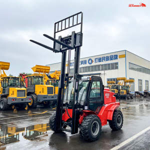 Mammut 4 Wheel Drive H35 3.5ton Carretilla elevadora para terrenos difíciles con transmisión hidráulica - Product Image 4