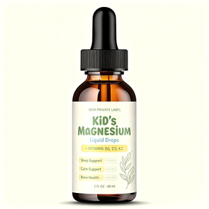 Vente en gros de gouttes liquides de magnésium pour enfants, enrichies en B6, D3, K2, très demandées pour les magasins mère-enfant et les détaillants en ligne à l'échelle mondiale - Product Image 1