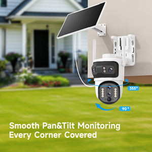 Caméra de sécurité extérieure solaire 4G BP15 <span class=keywords><strong>DL</strong></span> V380 MAX avec <span class=keywords><strong>zoom</strong></span> 10X, capteur CMOS 6MP, vision nocturne, IP65, vente en gros - Product Image 6