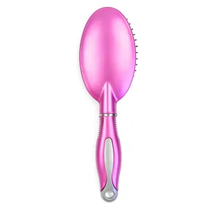 <span class=keywords><strong>Peigne</strong></span> à coussin d'air démêlant en plastique pour cheveux bouclés mouillés et extensions capillaires – Outil de coiffage professionnel - Product Image 6