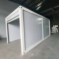 Garage modulaire de 10 pieds et 20 pieds, garage de stockage préfabriqué personnalisable