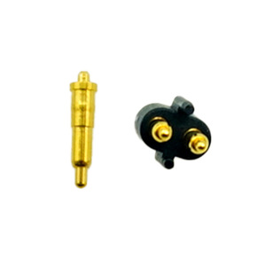 Connecteurs Pogopin à ressort 2 broches en cuivre plaqué or, à brancher, DC XSL 061, conformes RoHS - Product Image 4