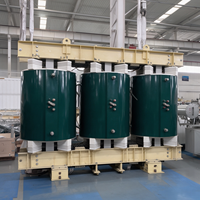 Transformateur industriel triphasé à trois enroulements multi-tensions LUTE SCB-6500/37 6500 kVA 37 kV 0,69 kV 3 kV 50 Hz en résine époxy coulée