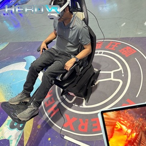 Simulateur de mouvement 360° HEROVR à retour sur investissement élevé avec structure métallique pour les salles de jeux <span class=keywords><strong>VR</strong></span> dans les parcs d'aventure et les salles de jeux - Product Image 3