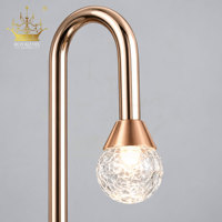 Lustre linéaire moderne de luxe en verre, finition or rose, suspension contemporaine en métal pour salle à manger, bureau, restaurant, hôtel