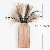 Ventes en gros d'usine, jardinières murales en bois, vases muraux en bois, décoration pour le salon, entrée de ferme, art rustique pour la décoration de la maison