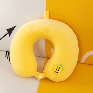 Oreiller de voyage en U personnalisable, multi-couleurs, portable pour avion, massage et sommeil – Meilleure vente - Product Image 2