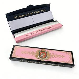 Papel de Liar Manual de Estilo Moderno Personalizado con Filtros y Grinder, Diseño Personalizado, Tamaños 110x44mm y 78x44mm, OEM/ODM Disponible - Product Image 4