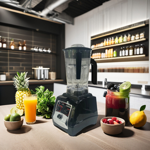 2023 Ice Smoothie điện công suất lớn sản xuất nước trái cây trộn Milkshake thương mại máy xay sinh tố - Product Image 6