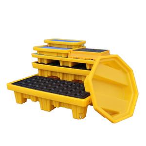 <span class=keywords><strong>Pallet</strong></span> di Contenimento Sversamenti in Polietilene Multimisura per il Trasporto e lo Stoccaggio di Sostanze Chimiche e Oleose - Product Image 4