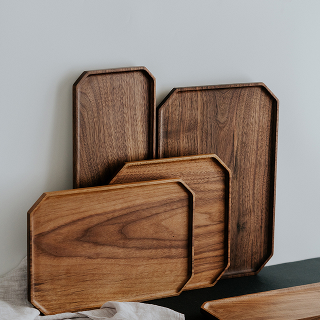 High Quality Wholesale Wooden Serving Trays Wholesale Wooden Serving Trays Solid Wooden Tray