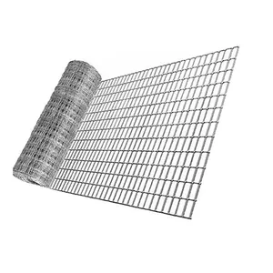Hot dipped galvanized 2x2 welded wire mesh fence panel 6mm welded wire mesh sheets sizes