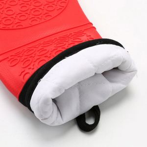 Gant en silicone résistant au four, matériau en silicone de qualité alimentaire Protection des mains Gant de four Gants de cuisson Gants de cuisson personnalisés - Product Image 5