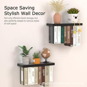 Wooden Floating Wall <b>Shelf</b> 16.5 In X 6.7 In Heavy Duty Storage For Living Room <b>Bedroom</b> Study - Product Image 2