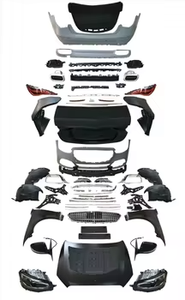 Nuevas piezas de modificación de automóviles Jinghong Mercedes, parachoques delanteros y traseros, decoración exterior para Benz 2006-2013 W221 Facelift 2024 W223 M - Product Image 3