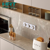 Boîtier de raccordement mural commercial 220V 230V pour prise de courant, idéal pour hôtels, bureaux, cuisines et meubles