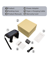 Escáner lector de microchip portátil inteligente universal para todas las pantallas de escaneo de lectura de frecuencias de 134,2 KHz, 125KHz, 128KHz