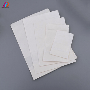 Hot Bán Màu Trắng Kraft Giấy Đứng Lên Túi Túi Với Matt Rõ Ràng Cửa Sổ - Product Image 4