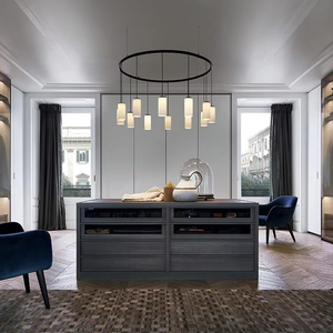 Ensemble de placard de chambre à coucher moderne et luxueux avec porte coulissante, écologique, sur mesure, mobilier haut de gamme pour la maison - Product Image 2