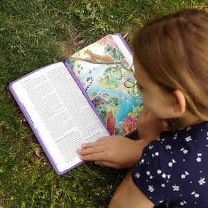 Bible pour enfants personnalisée à couverture rigide, reliée, papier CMYK, plastification, vente en gros d'usine - Product Image 2