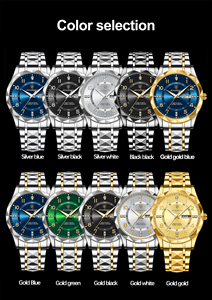 <span class=keywords><strong>Reloj</strong></span> de Pulsera POEDAGAR 858 de Lujo <span class=keywords><strong>Original</strong></span> Luminoso, Resistente al Agua para Uso Diario, <span class=keywords><strong>Reloj</strong></span> de Cuarzo para Hombre con Correa de Cuero y Acero Inoxidable - Product Image 5