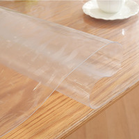 Nappe en PVC transparente imprimée au laser de haute qualité, nappe en PVC transparente laser, nappe en PVC
