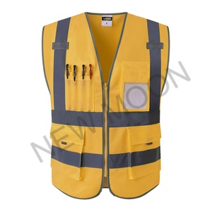 Customized Reflective Vest Safety Vest <b>Worker</b> Reflective Clothing Traffic Construction <b>Clothes</b> Fluorescent Site Clothing - Product Image 3