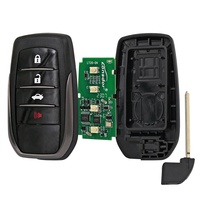 Lonsdor LT20-04 8A/4D Llave Inteligente Universal con Control Remoto para K518 y KH100+ para Toyota Corolla, Land Cruiser, Levin, Rav4, Camry, Lexus