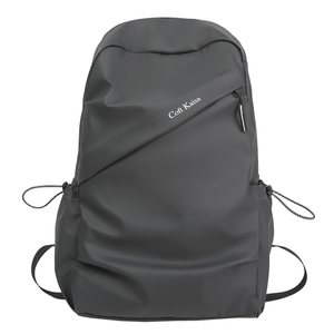 Sac à dos scolaire personnalisé avec logo imprimé, tendance, simple, décontracté, pour garçon, grande taille, sac à dos scolaire <span class=keywords><strong>noir</strong></span>, imperméable, pour voyage - Product Image 4