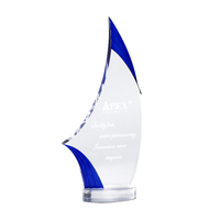 Premios Acrílicos Personalizados APEX, Trofeo Acrílico con Grabado de Logotipo para Reconocimiento Empresarial, Recuerdo de Eventos