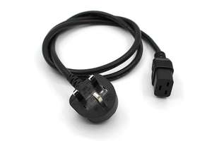 भारी शुल्क 3 फीट pdu uk हमें u प्लग c20 c13 स्प्लिटर 250v एक्सटेंशन पावर कॉर्ड - Product Image 3