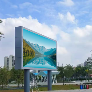 P6 đầy đủ màu sắc ngoài trời LED Video tường Màn hình hiển thị IP65 không thấm nước độ sáng cao 160 góc nhìn bền ngoài trời cố định - Product Image 3