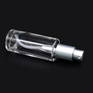 Chai Xịt Nước Hoa Thủy Tinh Mờ Trong Suốt Màu Vàng Và Bạc - Product Image 5