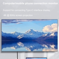 Câble USB Type C vers USB Type C 100W à charge rapide, synchronisation de données haute vitesse, audio et vidéo, 20 Gbps
