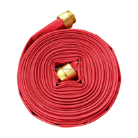 Tuyau d'incendie gainé 400 PSI 1,5 pouce avec raccord NH pour pompe de camion de pompiers, usage industriel, longueur personnalisable disponible