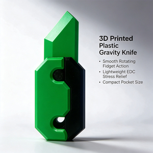 Juguete de Plástico 3D con Impresión por Gravedad, Cuchillo Plegable, Cuchillo Zanahoria, Cuchillo Sensorial, Juguetes Fidget para Niños y Adultos, Juguete Antiestrés - Product Image 2