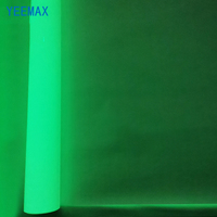 Pegatina de Vinilo Luminosa Personalizada con Forma de Corazón y Estrella, Fotoluminiscente, Autoadhesiva, Resistente a Desgarros, Brilla en la Oscuridad, Duración de 8 Horas, Durabilidad de 6 Años