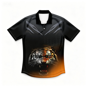 เสื้อโปโลรักบี้ลีกแบบซับลิเมชั่นขายส่ง เสื้อรักบี้พิมพ์ลายตามสั่ง แขนสั้น ระบายอากาศได้ดี เสื้อกีฬาสำหรับผู้ชาย - Product Image 1