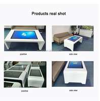 Smart Lcd Table 55 "Pantalla táctil interactiva Multi juego Adulto Impermeable 32 43 47 55 pulgadas Table Touch Screen