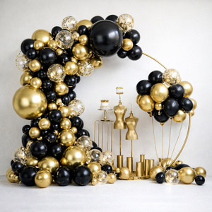 Wholesale High Quality 12" 2.8g Chrome Metallic Latex Balloons Eco-friendly Custom Printing Christmas Party <b>Decoration</b> - Product Image 5