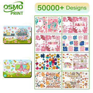 Osmo MAMA UV Dtf - Adhesivos para Tarjetas de Crédito, Calcomanías <span class=keywords><strong>Nana</strong></span> Mimi Gigi Mini, Transferencia UV para Tarjetas Bancarias - Product Image 2