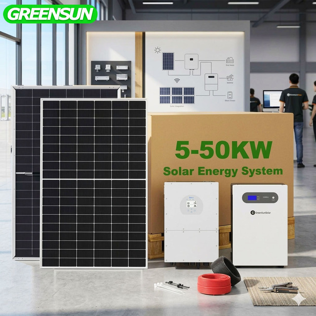 10KW 20KW Home Battery Storage System Deye Complete Solar Energy System for Home off Grid Full Set