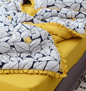 Juego de fundas de edredón de microfibra con impresión personalizada Natural, juego de sábanas de cama para bebé - Product Image 5